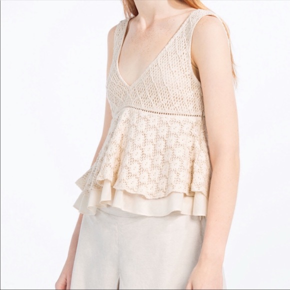 Zara Crochet Top - Picture 2 of 4